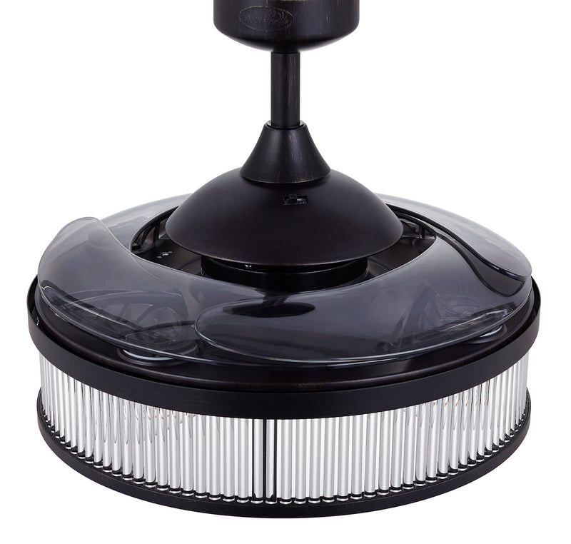 Beacon Lighting 51292801 48``Ceiling Fan, Antique Black