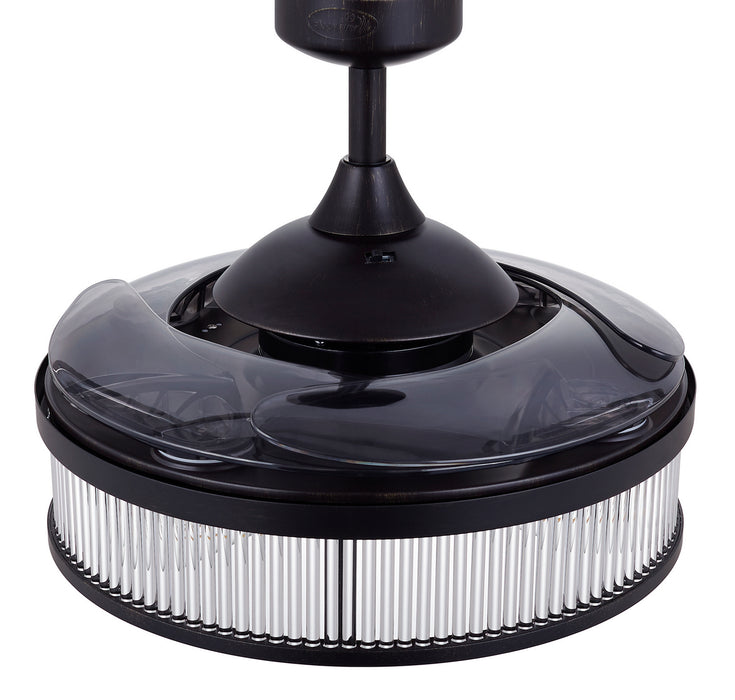 Beacon Lighting 51292801 48``Ceiling Fan, Antique Black