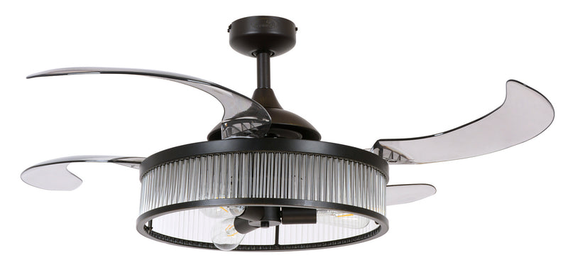Beacon Lighting 51292801 48``Ceiling Fan, Antique Black