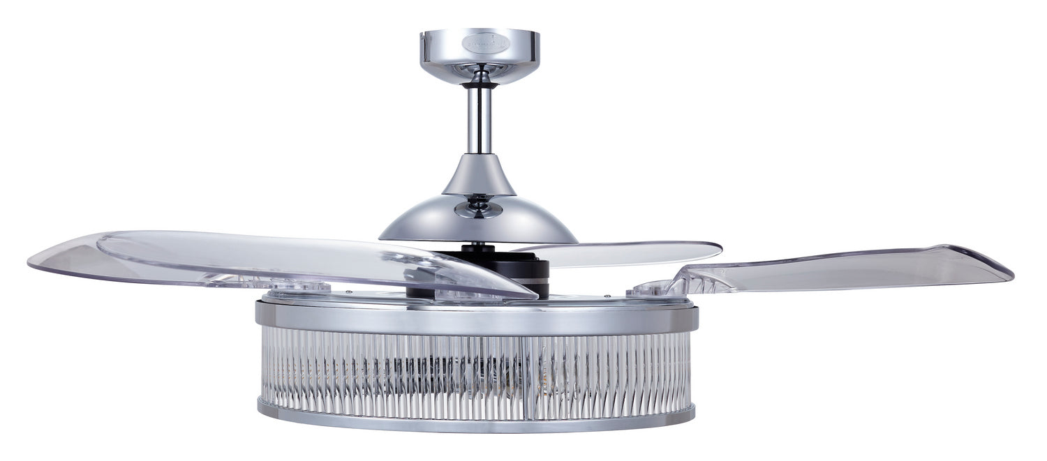 Beacon Lighting 51292901 48``Ceiling Fan, Chrome