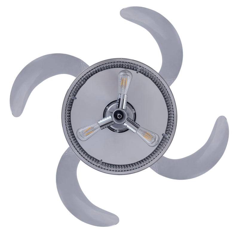 Beacon Lighting 51292901 48``Ceiling Fan, Chrome