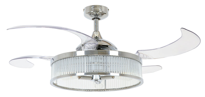 Beacon Lighting 51292901 48``Ceiling Fan, Chrome