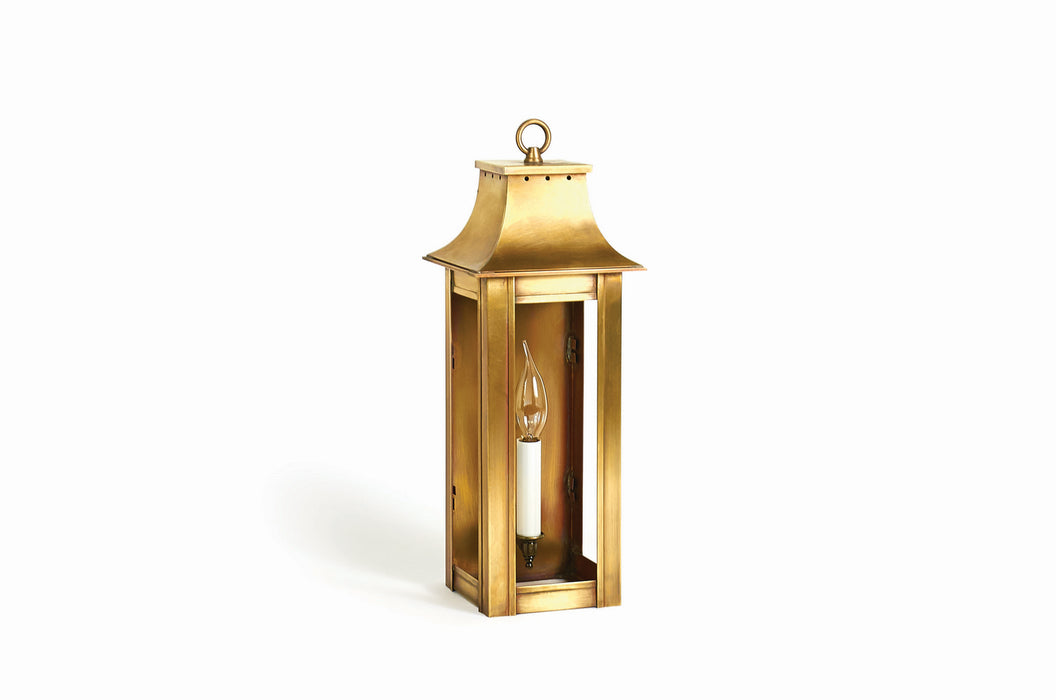 Northeast Lantern 11211-AB-LT1-CLR One Light Wall Mount, Antique Brass