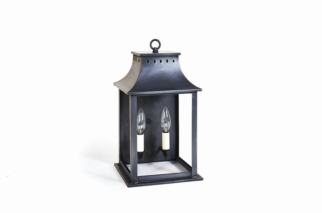 Northeast Lantern 11311-DB-LT2-CLR Two Light Wall Mount, Dark Brass