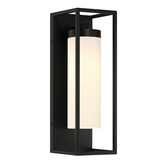 Eurofase 41962-015 One Light Outdoor Wall Sconce, Black