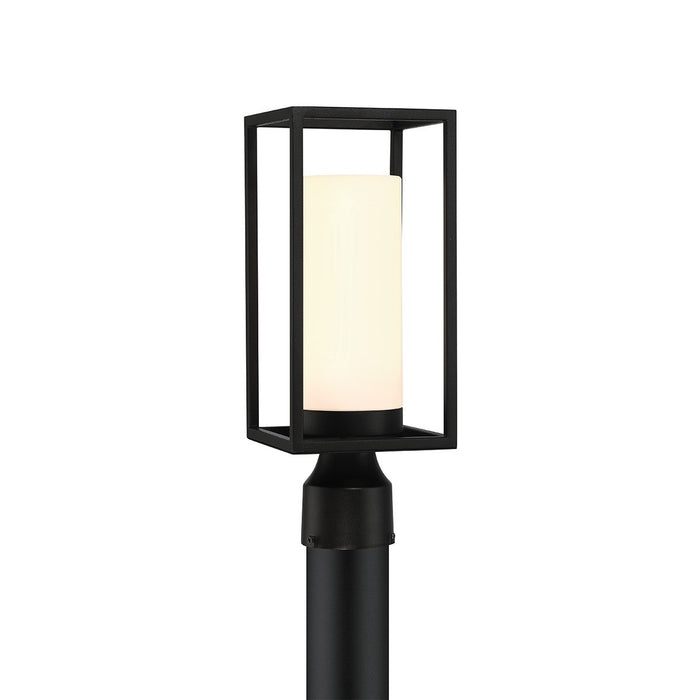 Eurofase 41963-012 One Light Outdoor Post Mount, Black
