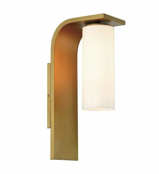 Eurofase 41971-035 One Light Outdoor Wall Sconce, Gold
