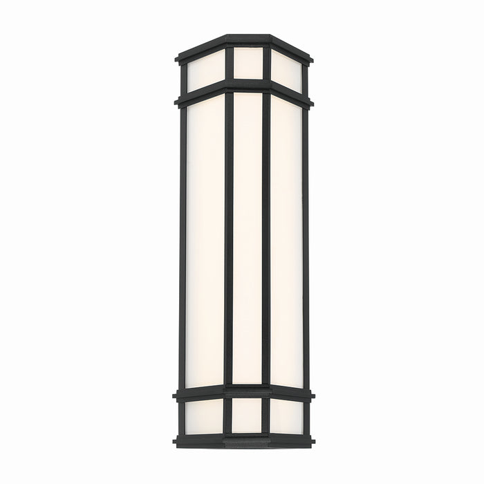 Eurofase 42688-013 LED Outdoor Wall Sconce, Satin Black