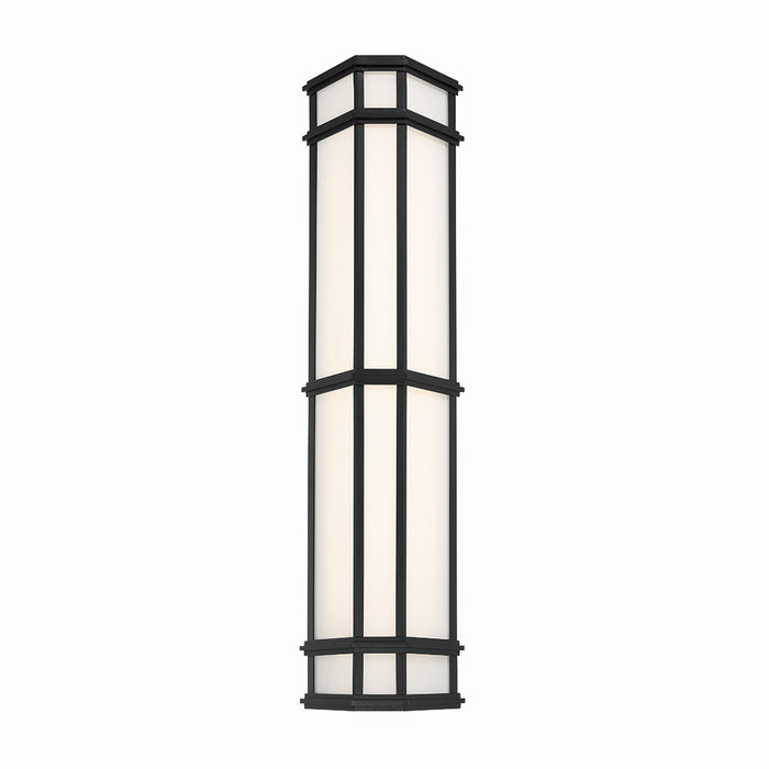 Eurofase 42689-010 LED Outdoor Wall Sconce, Satin Black