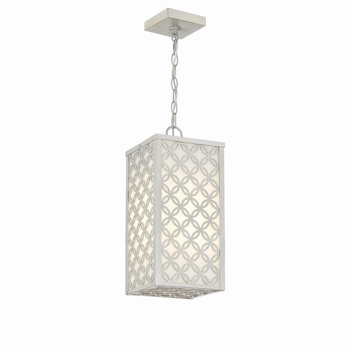 Eurofase 42697-021 LED Outdoor Pendant, Aged silver