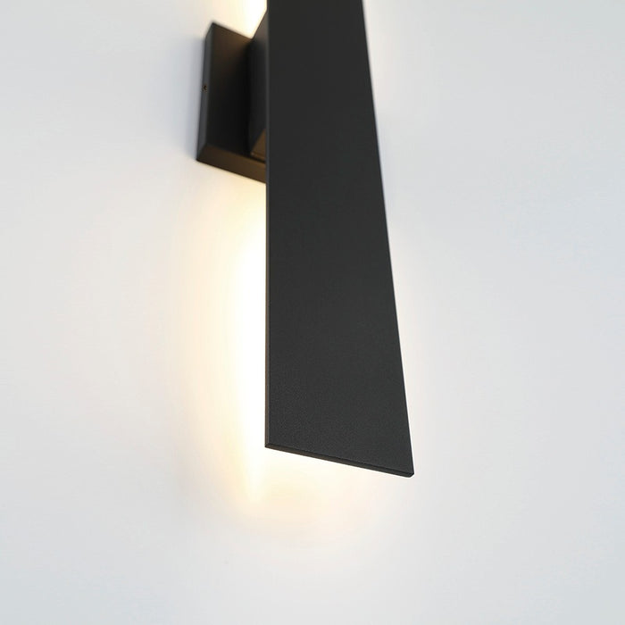 Eurofase 42708-018 LED Outdoor Wall Sconce, Black