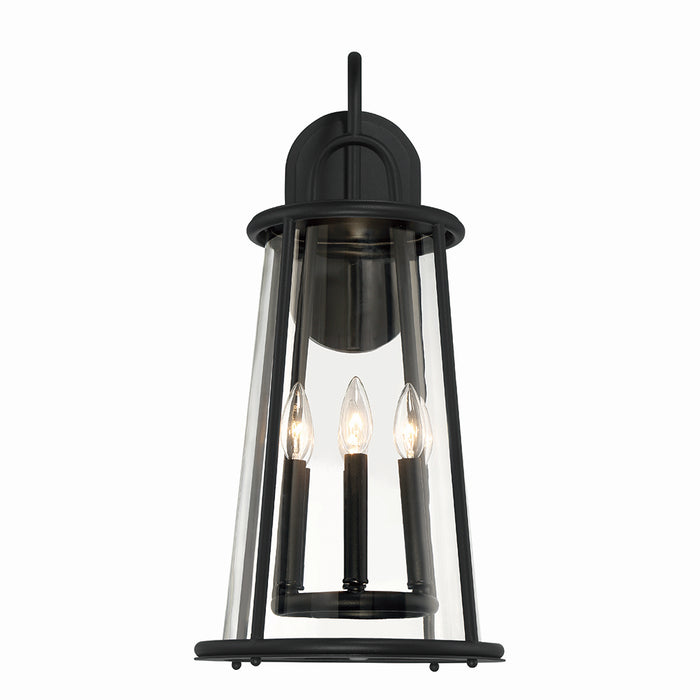 Eurofase 42721-017 Six Light Outdoor Wall Sconce, Satin Black