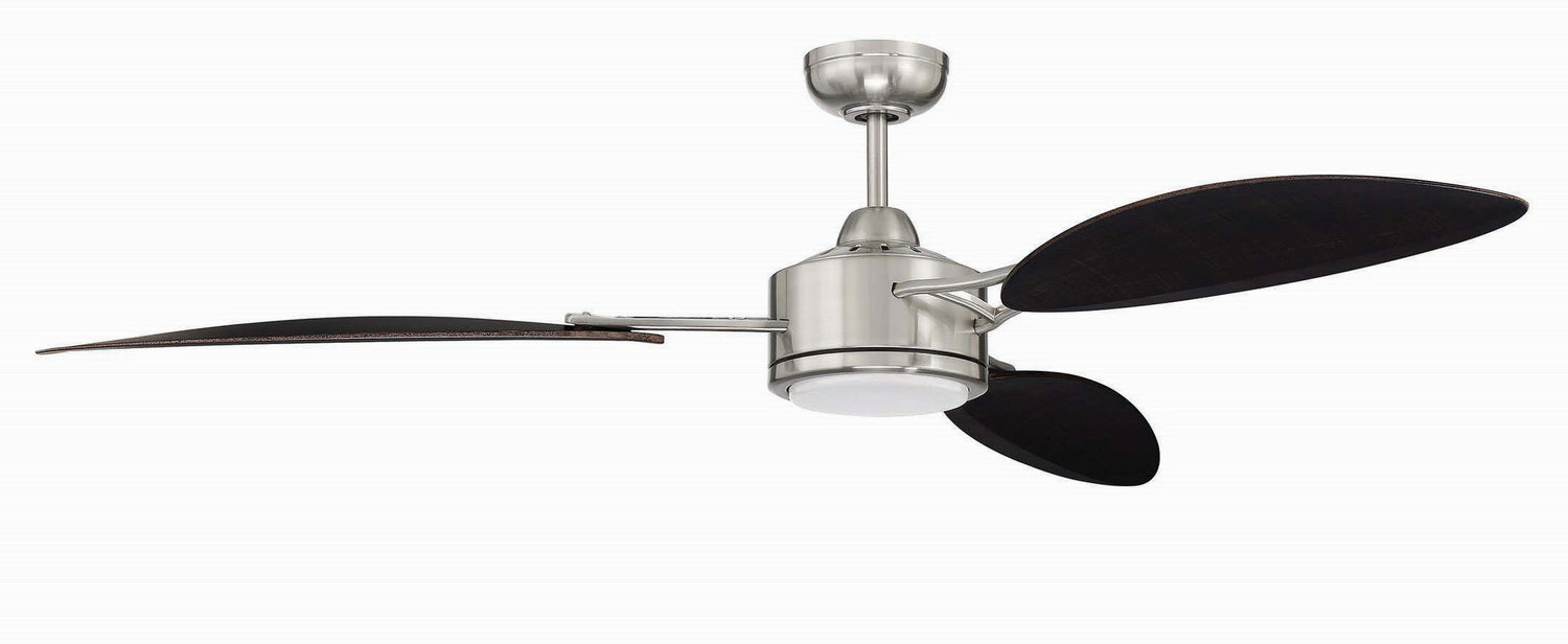 Craftmade JOU64BNK3 64"Ceiling Fan, Brushed Polished Nickel