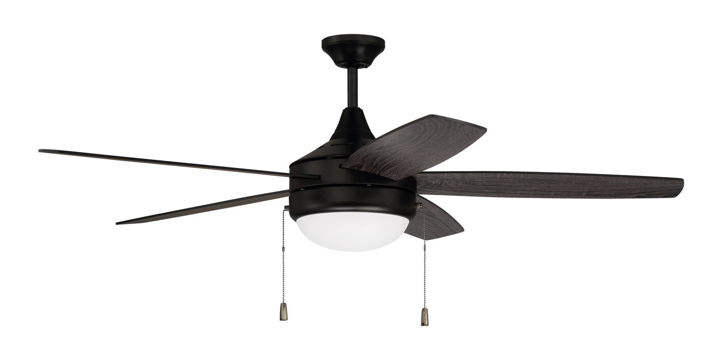 Craftmade PHA52FB5 52"Ceiling Fan, Flat Black