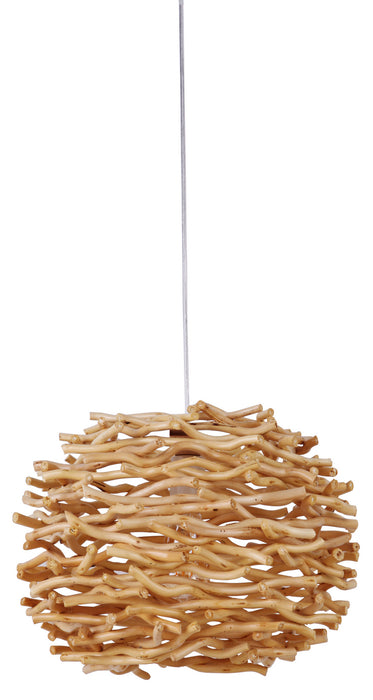 Craftmade SW2001-NT One Light Pendant, Natural
