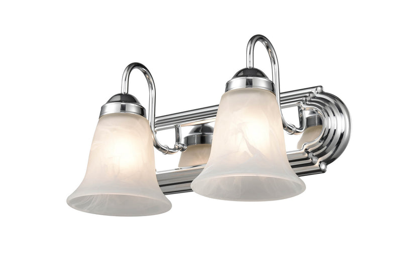 Millennium 4282-CH Two Light Vanity, Chrome