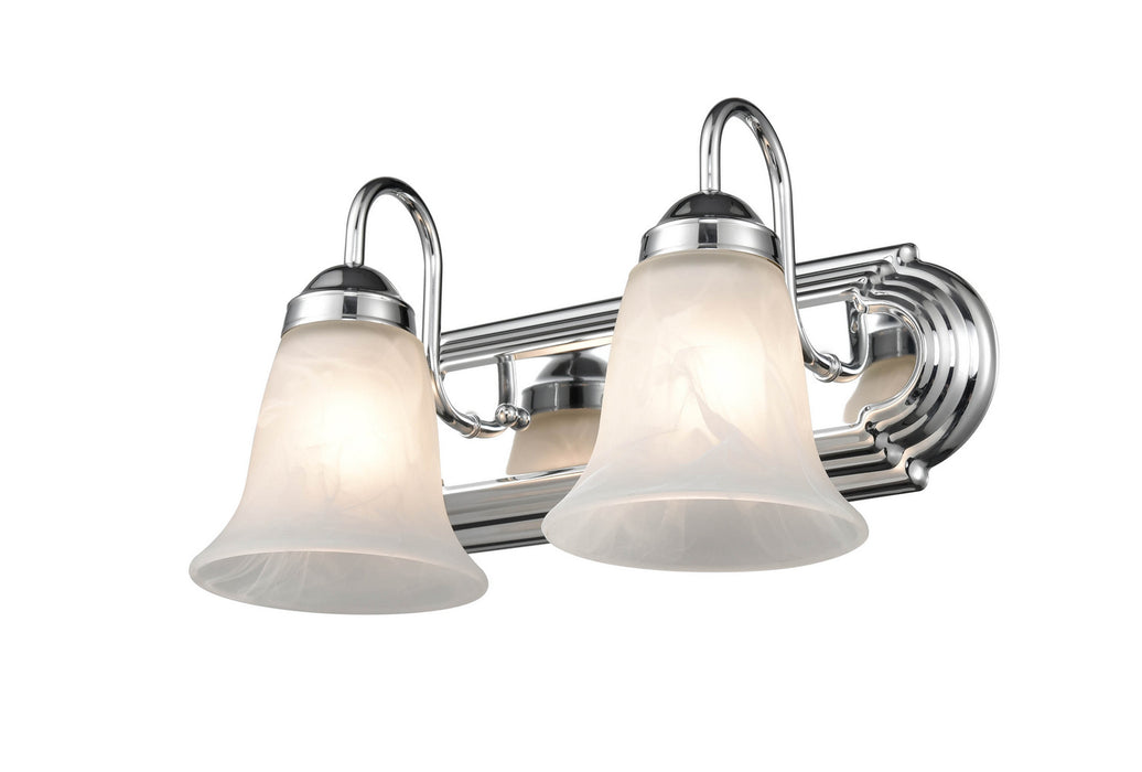 Millennium 4282-CH Two Light Vanity, Chrome