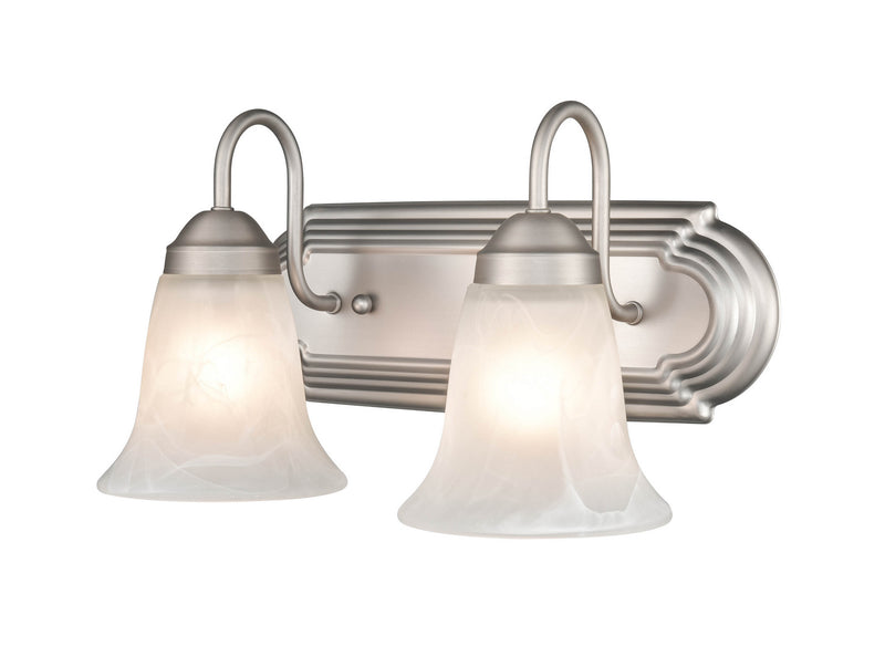 Millennium 4282-SN Two Light Vanity, Satin Nickel