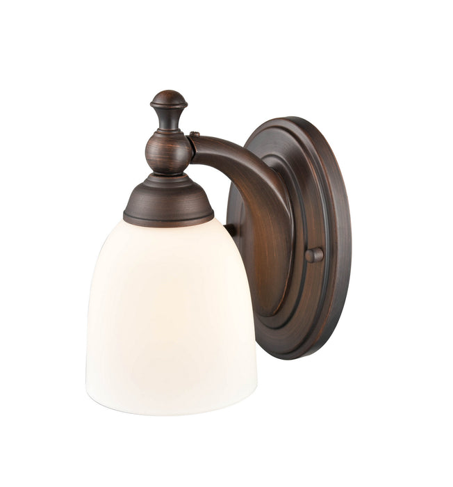 Millennium 4421-RBZ One Light Wall Sconce, Rubbed Bronze