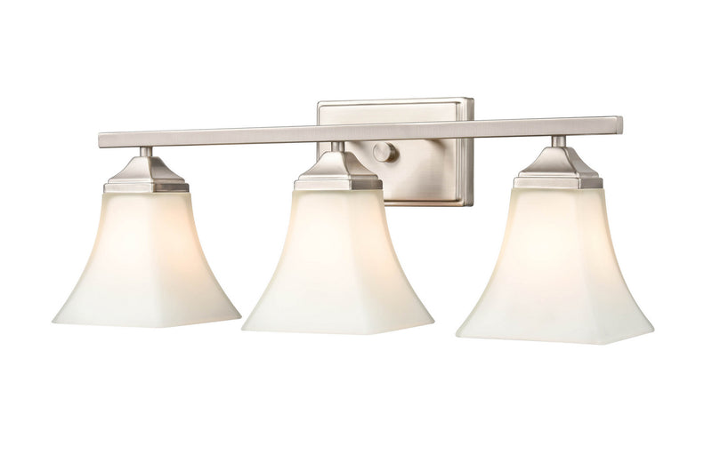 Millennium 4503-BN Three Light Vanity, Brushed Nickel
