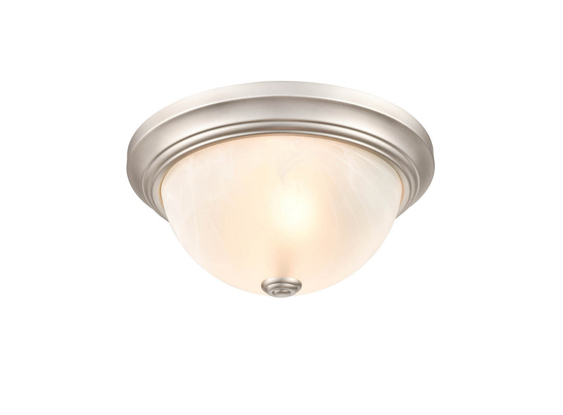 Millennium 4601-SN Two Light Flushmount, Satin Nickel