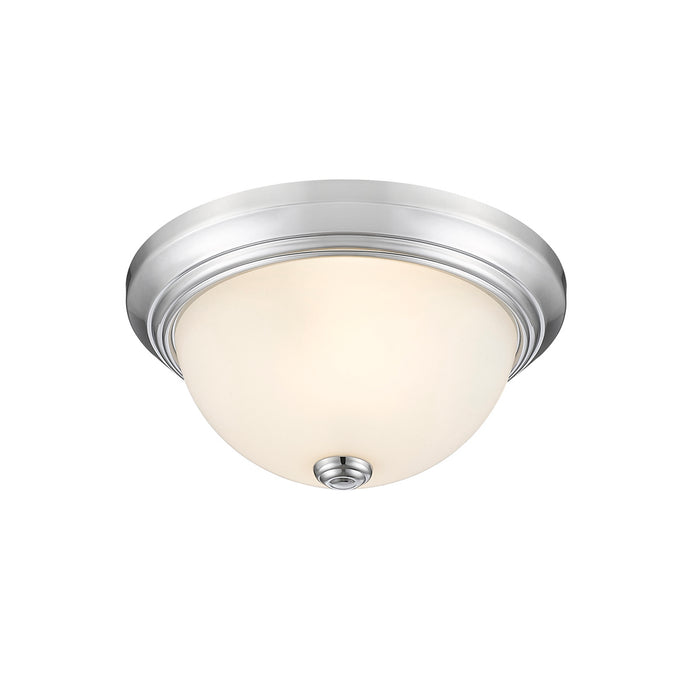 Millennium 4901-CH Two Light Flushmount, Chrome