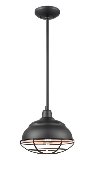 Millennium 5301-MB One Light Mini Pendant, Matte Black