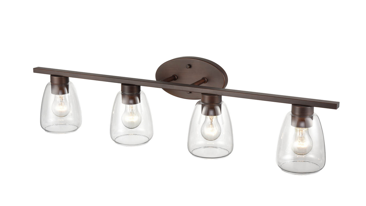 Millennium 9364-RBZ Four Light Vanity, Rubbed Bronze