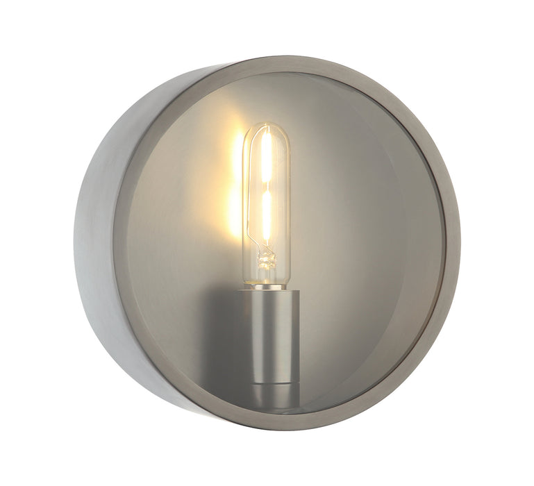 Matteo Lighting M15201GM One Light Wall Sconce, Gunmetal