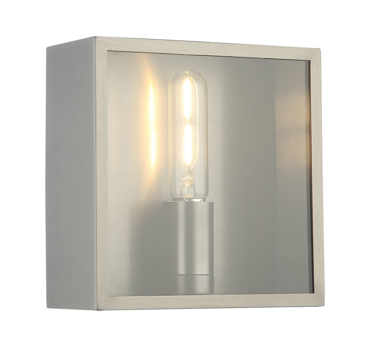 Matteo Lighting M15241GM One Light Wall Sconce, Gunmetal