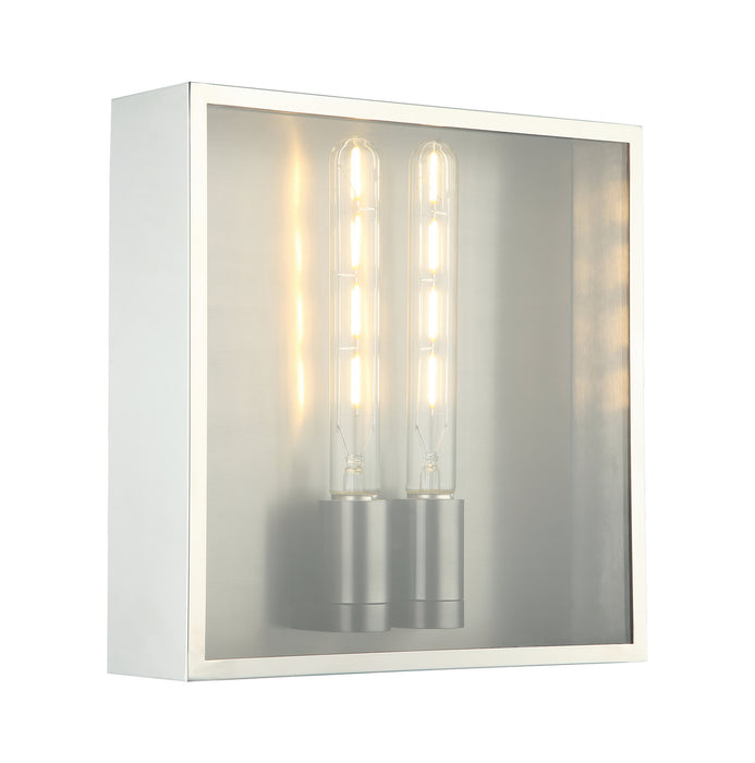 Matteo Lighting M15242CH Two Light Wall Sconce, Chrome