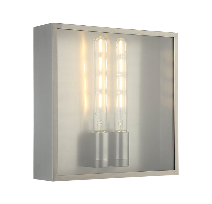 Matteo Lighting M15242GM Two Light Wall Sconce, Gunmetal