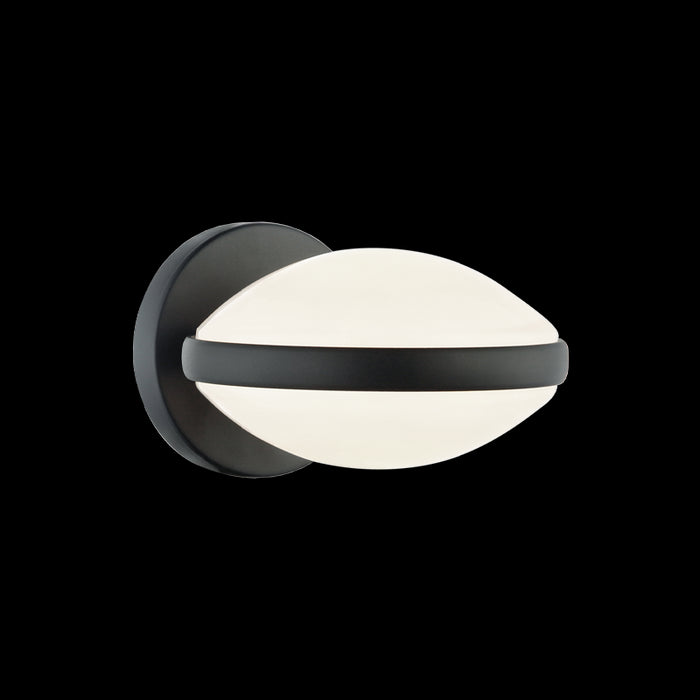 Matteo Lighting W71501MB One Light Wall Sconce, Matte Black