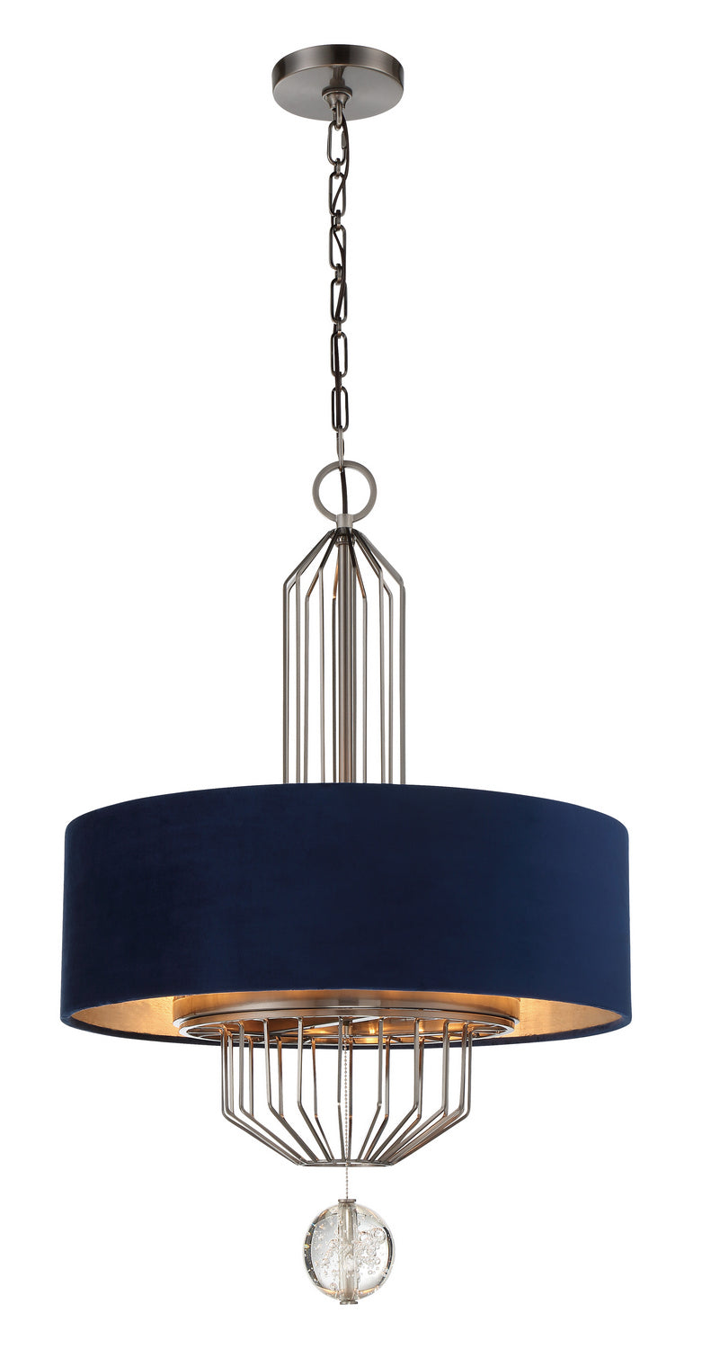 Metropolitan N7336-889 Six Light Pendant, Aged Antique Nickel
