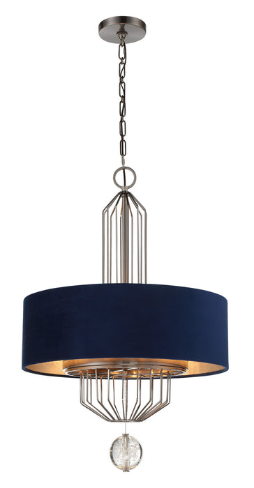 Metropolitan N7336-889 Six Light Pendant, Aged Antique Nickel