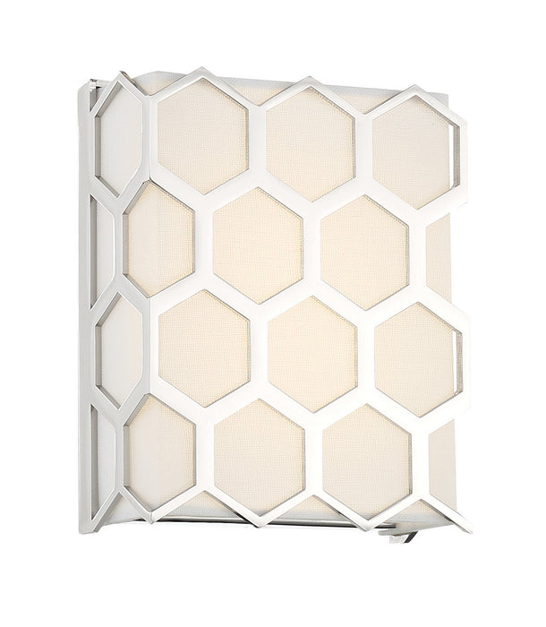 George Kovacs P1890-613-L LED Wall Sconce, Polished Nickel