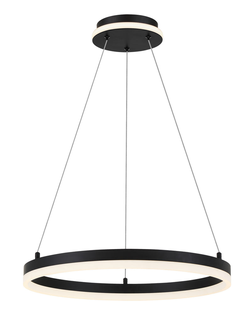 George Kovacs P1910-66A-L LED Pendant, Coal