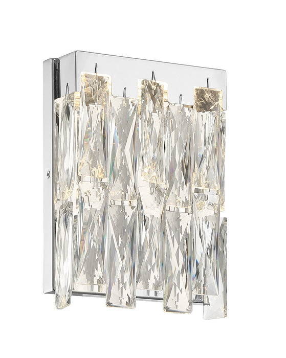 George Kovacs P5334-077-L LED Wall Sconce, Chrome