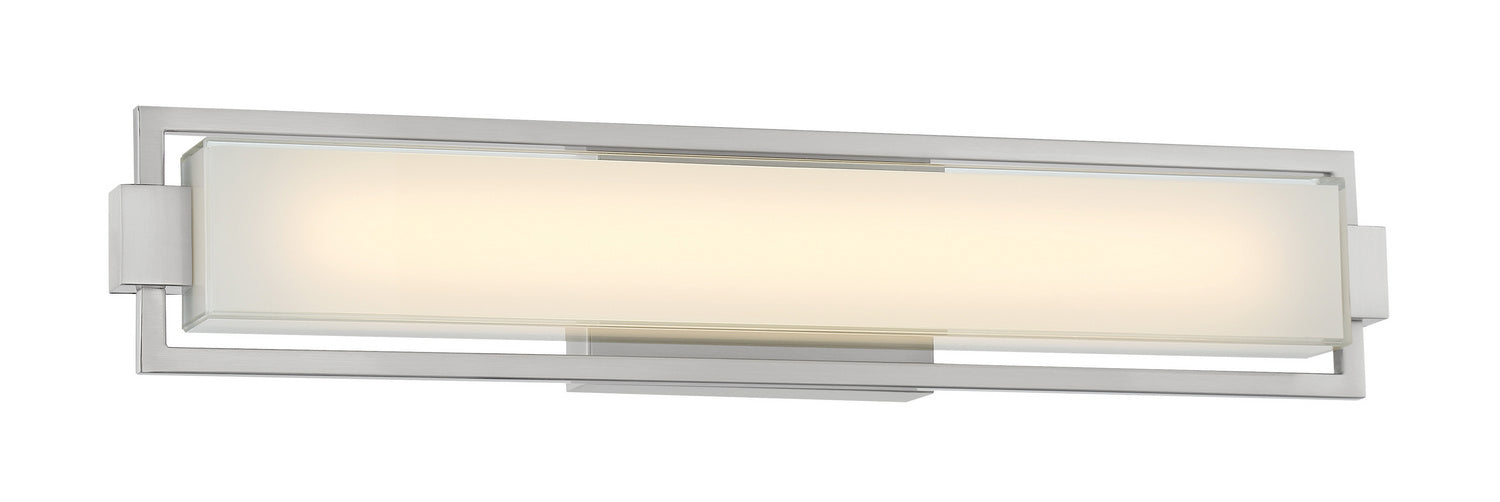 George Kovacs P5352-1-084-L LED Vanity Light, Brushed Nickel