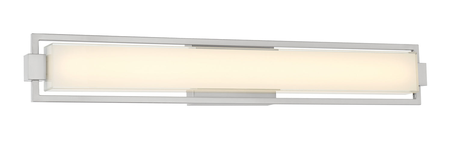 George Kovacs P5352-2-084-L LED Vanity Light, Brushed Nickel