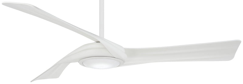 Minka Aire F714L-WHF 60" Ceiling Fan, Flat White