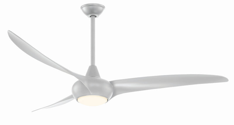 Minka Aire F848-SL 65" Ceiling Fan, Silver