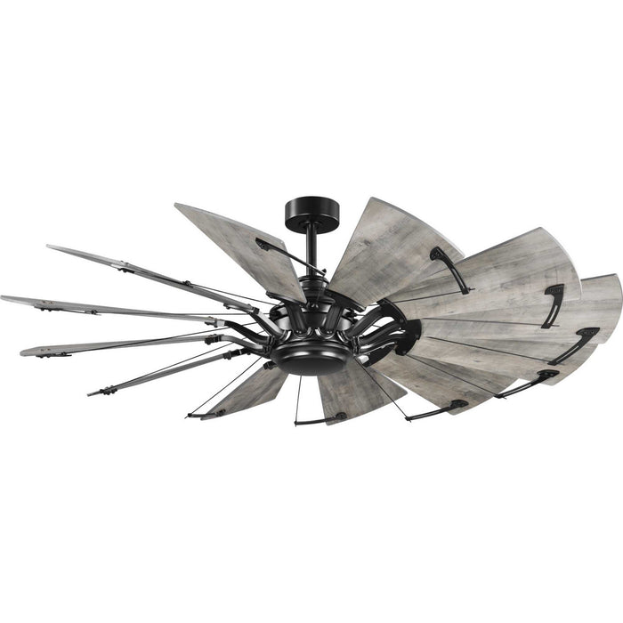 Progress Lighting P250000-31M 60" Ceiling Fan, Matte Black