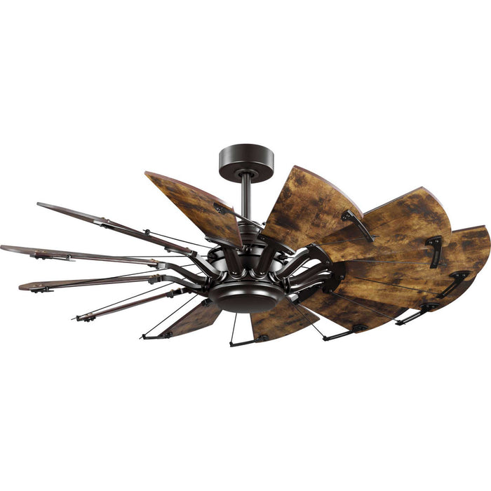 Progress Lighting P250065-129 52" Ceiling Fan, Architectural Bronze