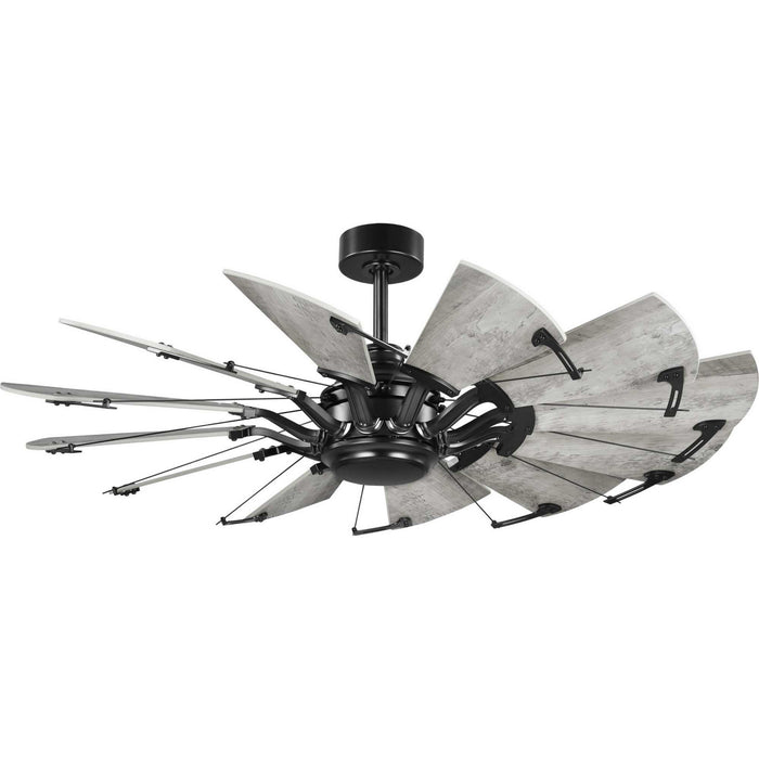 Progress Lighting P250065-31M 52" Ceiling Fan, Matte Black