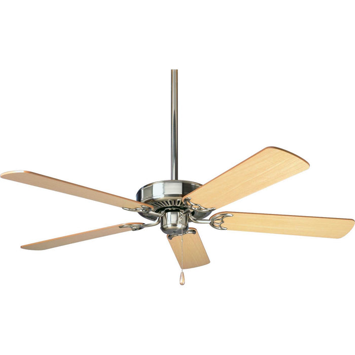 Progress Lighting P250066-009 52" Ceiling Fan, Brushed Nickel