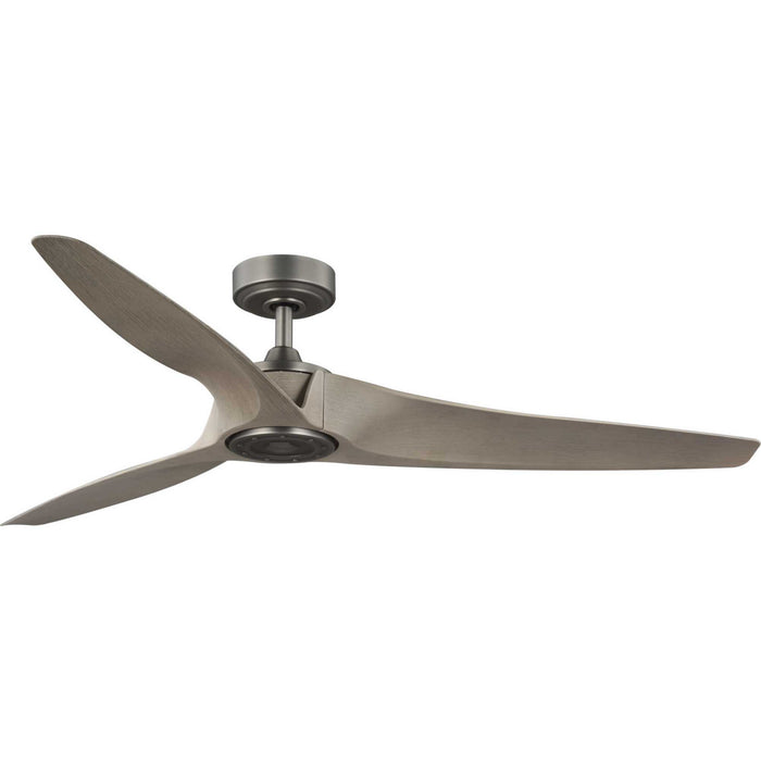 Progress Lighting P250069-081 60" Ceiling Fan, Antique Nickel