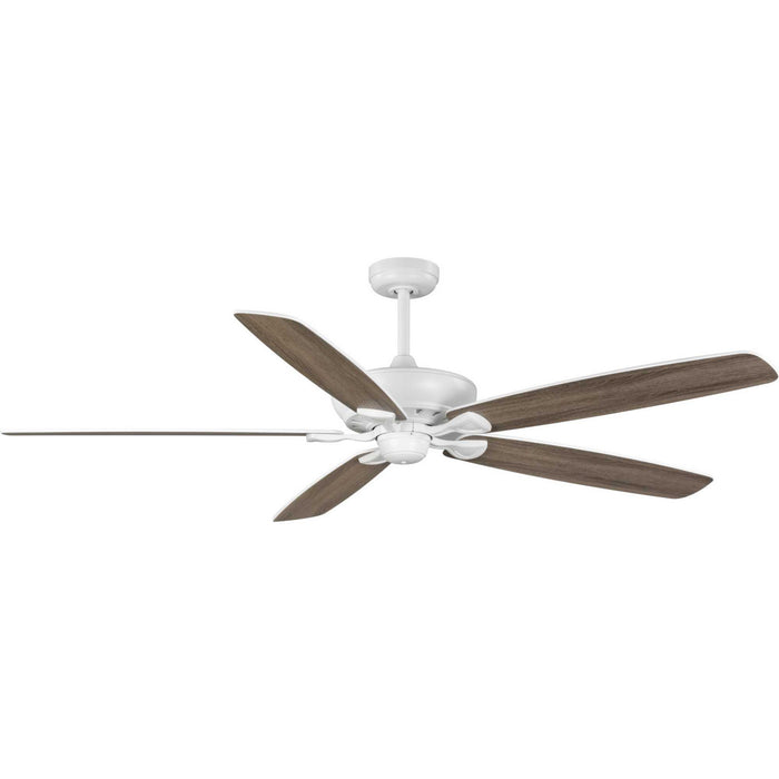 Progress Lighting P250070-028 72" Ceiling Fan, Satin White