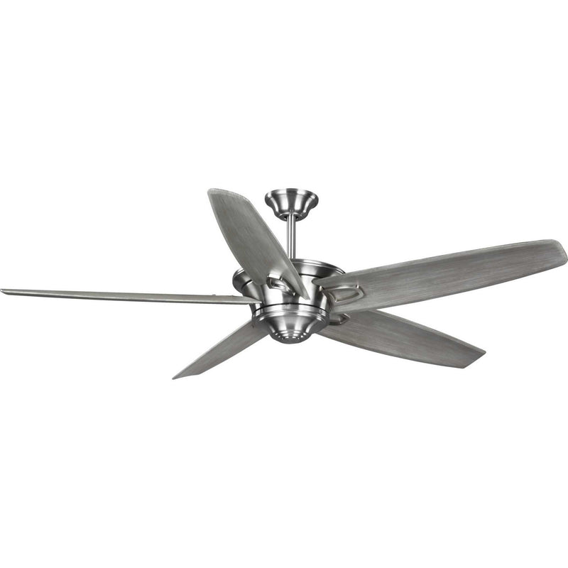 Progress Lighting P2560-09WW 68" Ceiling Fan, Brushed Nickel