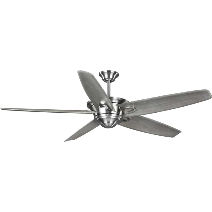 Progress Lighting P2560-09WW 68" Ceiling Fan, Brushed Nickel